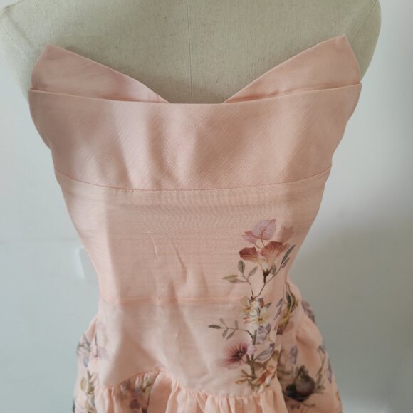 Zimmerman's rebellious style picnic pink halter dress - Picture 4 of 11